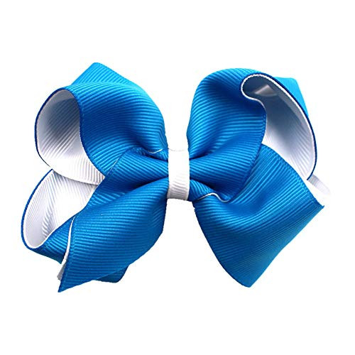 HaHawaii Kids Girls Bow Hairpin Colorful Hair Clip Side Bangs Barrette Sweet Accessory Headwear 9