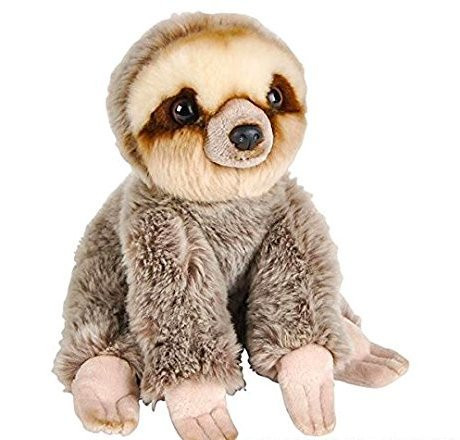 Wildlife Tree 12" Sloth Stuffed Animal Plush Floppy Animal Heirloom Collection