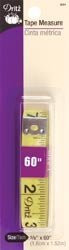 Dritz Fiberglass Tape Measure 60 inch Yellow 844 -3 Pack-