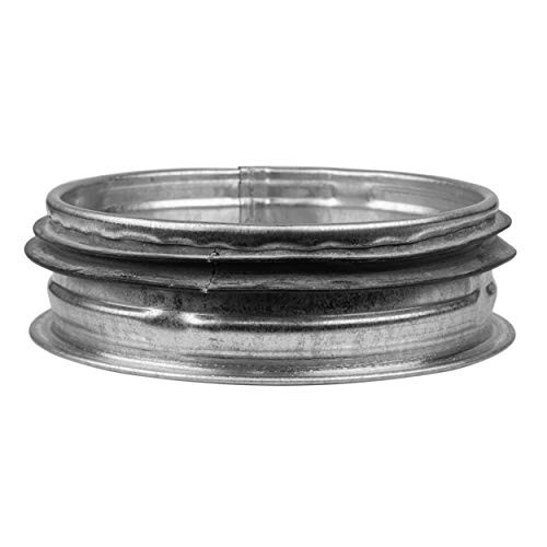 8 inch inch Duct End Cap - Duct Cap - Outlet Cap - Round Metal Cap - Dryer Vent Plug - Ducting Plug