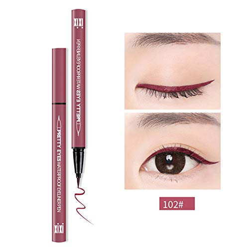Professional Eyeliner Long-lasting Waterproof Eyeliner Liquid Black Red Brown Eyeliner Pencil Makeup Beauty Comestics Yiitay