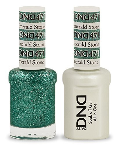 DND Duo Emerald Stone -0.5 OZ glitter- -0.5 green glitter- by DND Duo