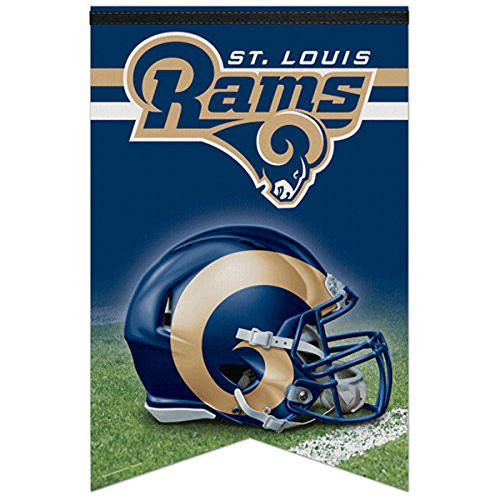 WinCraft NFL St. Louis Rams WCR94166013 Premium Felt Banner 17 inch x 26 inch