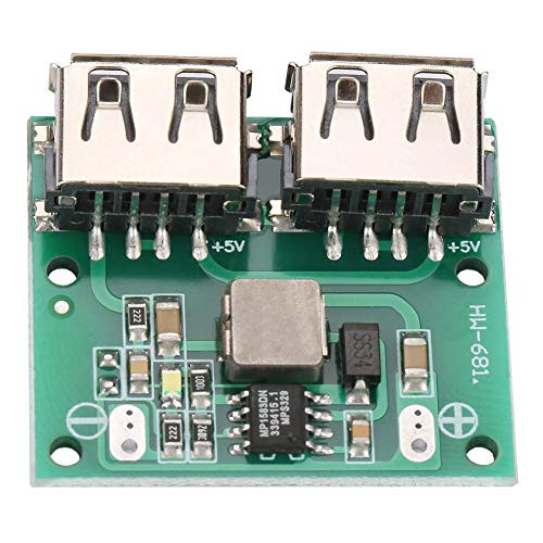 Power Charger Module Buck Module Dual USB Output 9V/12V/24V to 5V 3A DC-DC Step Down Power Charger Module Step Down Charger Module