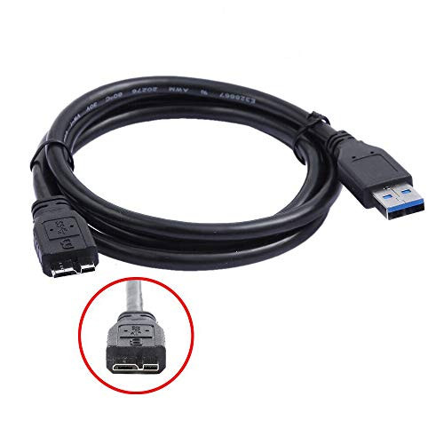 USB 3.0 Data SYNC Cable Cord for Buffalo Portable External Hard Drive Disk HDD 2.3 Feet