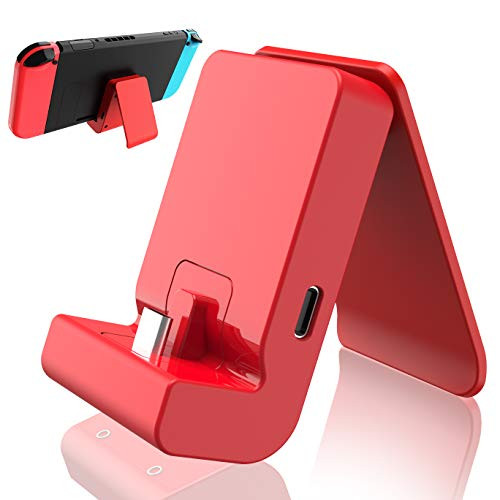 Switch Charging Dock for Nintendo Switch Lite and for Nintendo Switch Portable Stable Adjustable Charging Stand Switch Accessories Switch StandUSB Type C Charger Port for Nintendo Switch Red Switch Charging Dock for Nintendo Switch Lite and for Nintendo Switch Portable Stable Adjustable Charging Stand Switch Accessories Switch StandUSB Type C Charger Port for Nintendo Switch Red