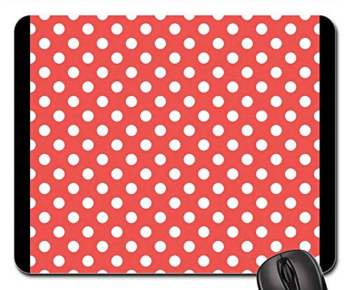 Mouse Pad - Polka Dots Pattern Polka Dot Circle Retro 3