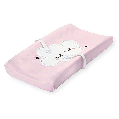 Koala Baby Feeling So Loved Pink Cloud Plush Changing Pad Cover