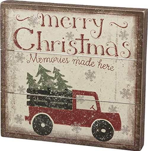 Primitives by Kathy Nordic Box Sign, Memories Made Here Primitives by Kathy Nordic Box Sign, Memories Made Here