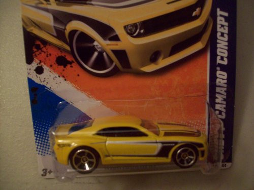 Hot Wheels 2011 KMart Exclusive Yellow Chevy Camaro Concept