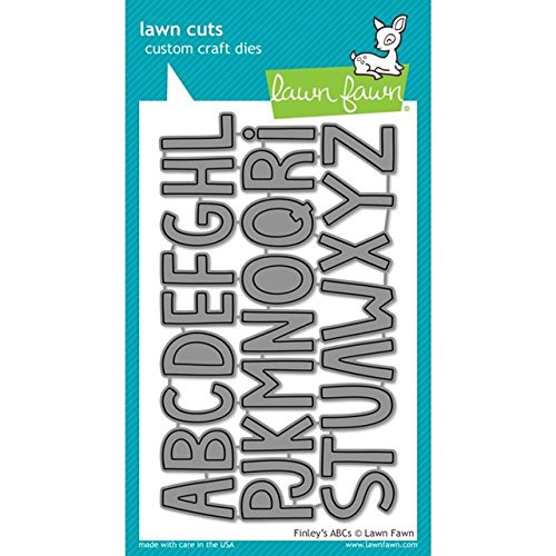Lawn Fawn Custom Craft Dies - Finley's ABC's Dies Lawn Fawn Custom Craft Dies - Finley's ABC's Dies