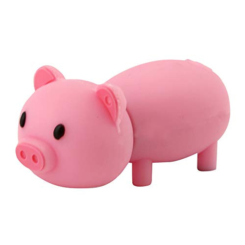 FIRSTMEMORY 32GB USB 2.0 Flash Drive Cute Animal Pig Shape Thumb Drive Pen Drive Cartoon Memory Stick Novelty Pendrive Data Storage -32 GB Pig-