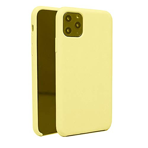 USSJ LDHCYGGLProtective Liquid Silicone Case Cover Compatible with iPhone 11?iPhone 11 Pro?iPhone 11 Pro Max?iPhone X/XSiPhone Xs MaxShockproof  and  Drop Protection -Goose Yellow iPhone 11 Pro Max-