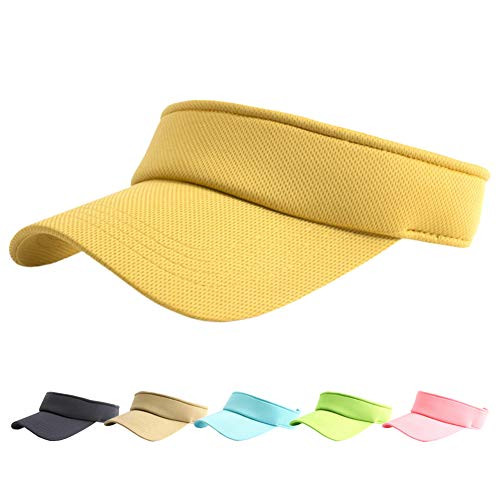 HH HOFNEN Sports Sun Visor Hats Breathable Mesh Ball Caps for Men Women Adults