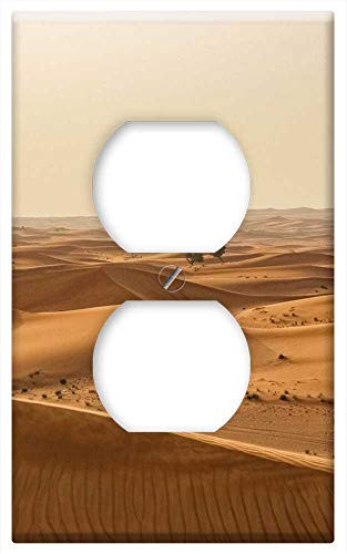 Switch Plate Outlet Cover - Desert Sand Dry Hot Landscape Travel Dune