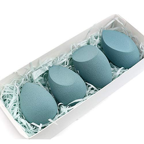 Makeup Blender Sponge Beauty Sponge Beauty Blender Makeup Blender Set of 4 Foundation Blending Sponge Flawless for Liquid Cream and Powder Multifunctional Makeup Sponges -Dark Blue- Makeup Blender Sponge Beauty Sponge Beauty Blender Makeup Blender Set of 4 Foundation Blending Sponge Flawless for Liquid Cream and Powder Multifunctional Makeup Sponges -Dark Blue-