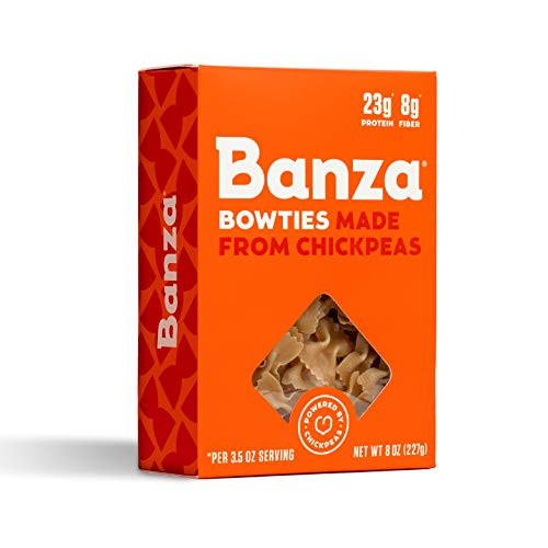 Banza Pasta Chickpea Bowties 8 Ounce