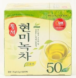 Dong Suh Brown Rice Green Tea -50 packs-