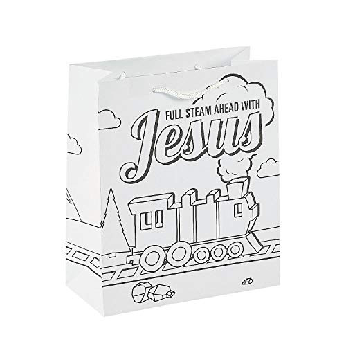 Railroad Vbs Color Your Own Take Home Bags - Crafts for Kids and Fun Home Activities
