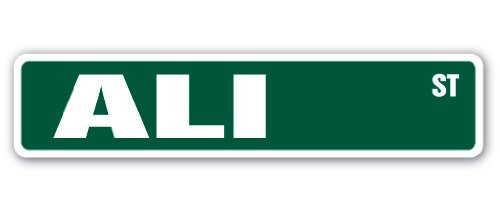 SignMission 4 inch X 18 inch Aluminum Sign ALI