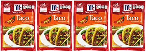 McCormick HOT Taco Seasoning -1.25 oz- 4 Pack McCormick HOT Taco Seasoning -1.25 oz- 4 Pack
