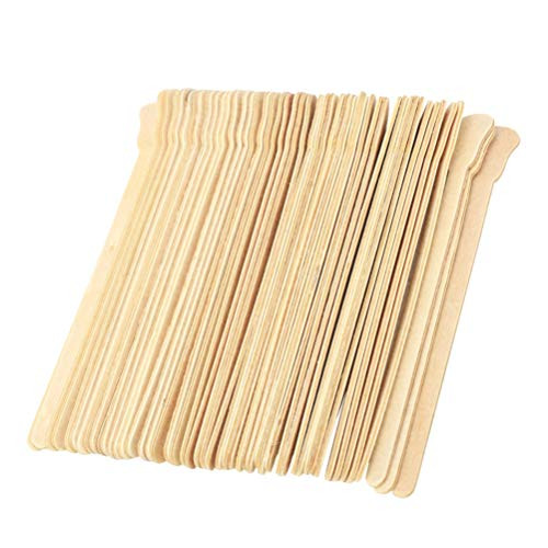 Lurrose 100pcs Wax Spatulas Whaline Disposable Wooden Wax Applicator Tongue Depressor Craft Sticks Wooden Popsicle Sticks for Ice Cream Hair Eyebrow Removal Lurrose 100pcs Wax Spatulas Whaline Disposable Wooden Wax Applicator Tongue Depressor Craft Sticks Wooden Popsicle Sticks for Ice Cream Hair Eyebrow Removal