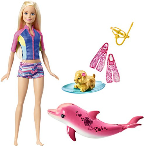Barbie Dolphin Magic Snorkel Fun Friends Playset Barbie Dolphin Magic Snorkel Fun Friends Playset