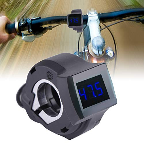 Zouminy Digital Display Voltmeter Thumb Accelerator Shifter Accelerator with Digital Voltage Display for Scooter Electric Scooter