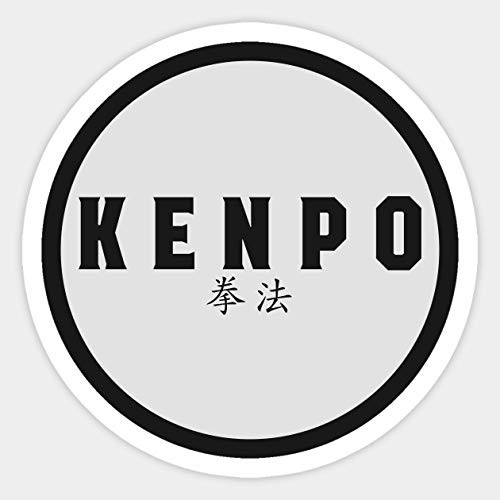 Kenpo Circle Design - Sticker Graphic - Car Vinyl Sticker Decal Bumper Sticker for Auto Cars Trucks