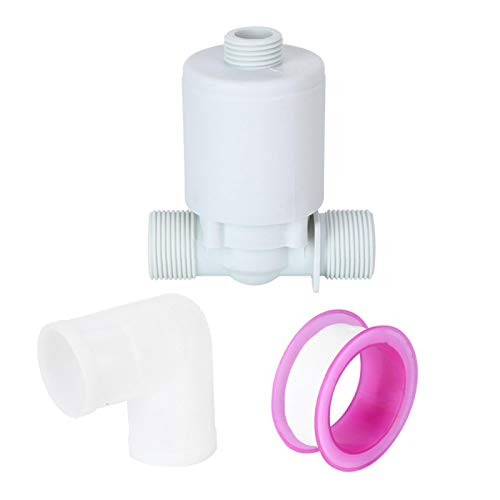 3/4in Floating Ball Valve Plastic Exterior Side Inlet Tanks Towers Automatic Water Level Control Valve for Water Tanks Pools