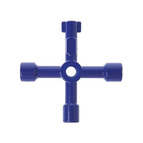 W-ZIYUI Multi Function Utility New 1Pcs 4 In 1 Cross Switch Key Wrench Universal Square Triangle Screwdriver