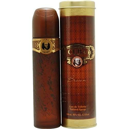 Cuba Brown By Cuba For Men Edt Spray 3.3 Oz