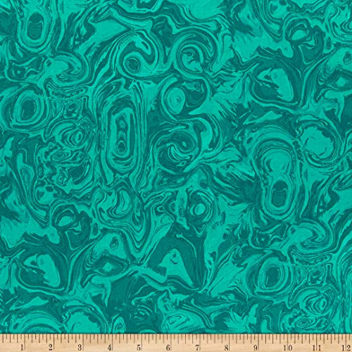 Benartex Marbella 1714 Marbella Teal Quilt Fabric By The Yard