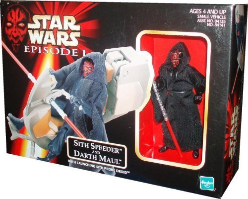 Star Wars Episode I: The Phantom Menace, Sith Speeder and Darth Maul Action Figure