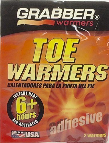Grabber Warmers Grabber 6 Plus Hours Toe Warmers -8 PAIR-
