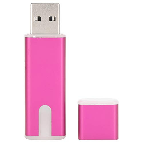 Sutinna USB Memory Stick USB2.0 Portable U Disk Flash Drive Mini Laptop Accessories Rose Red Plug and Play with Color Lighting U Disk for Data Storage Backup-8GB-