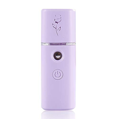 28ml Nano Facial Mister Atomization Eyelash Extensions Mist Atomization Facial Humectant Steamer Cool Mist Face Hydration Sprayer Beauty Skin Care USB Charging