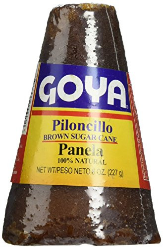 Goya Piloncillo Panela Brown Sugar Cane 8 Oz -Pack of 2-
