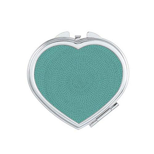 Blue Patterns Circle Dotted Lines Mirror Travel Magnification Portable Handheld Pocket Makeup Blue Patterns Circle Dotted Lines Mirror Travel Magnification Portable Handheld Pocket Makeup