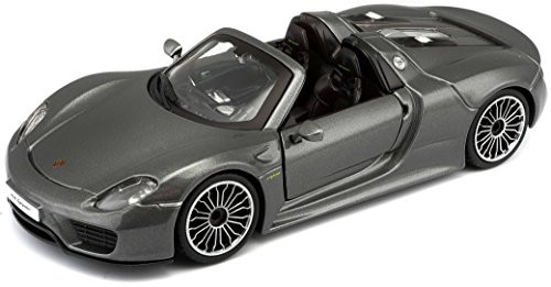 Bburago 1:24 Scale Porsche 918 Spyder Diecast Vehicle (Colors May Vary) Bburago 1:24 Scale Porsche 918 Spyder Diecast Vehicle (Colors May Vary)