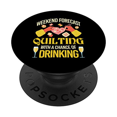 Quilting Quilt Sewing Funny Sew Sewer Quilter Gifts PopSockets Grip and Stand for Phones and Tablets Quilting Quilt Sewing Funny Sew Sewer Quilter Gifts PopSockets Grip and Stand for Phones and Tablets