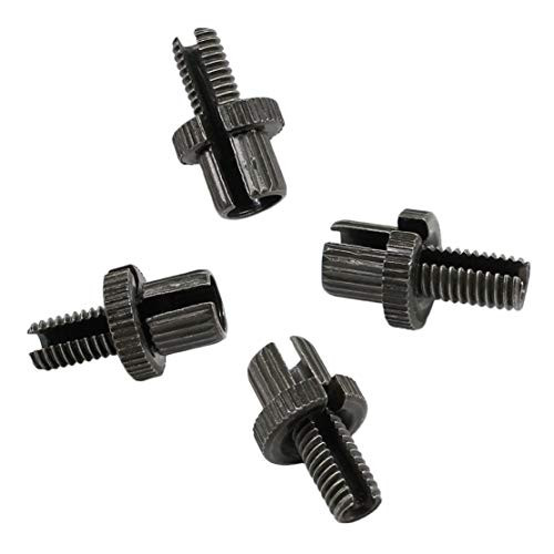 USPEEDA 4 Sets Motorcycle Cable Clutch Line Adjusters Pair Adjustment Screws 8mm M8 for Yamaha YSR50 YZ100 YZ125 YZ175 YZ250 YZ360 YZ400 YZ465 YZ490 YZ60 YZ80