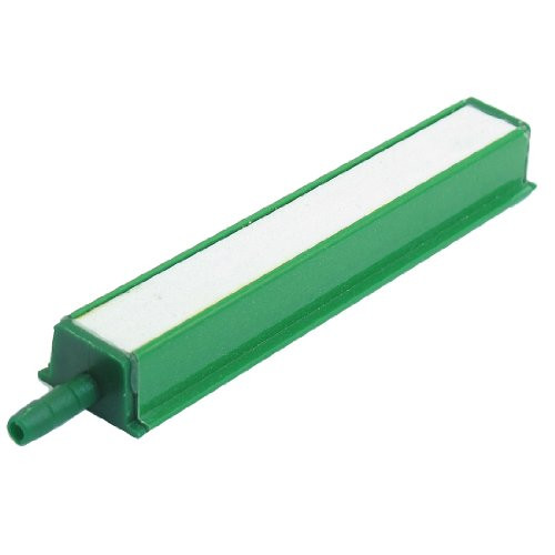 uxcell 4.5 inch Long Plastic Bubble Air Stone Bar Green White for Aquarium