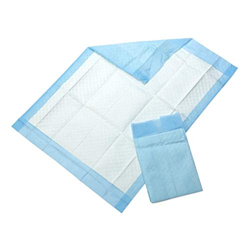 Medline Disposable Fluff-Filled Underpads Moisture Protection 17 X 24 Inch 10 Count