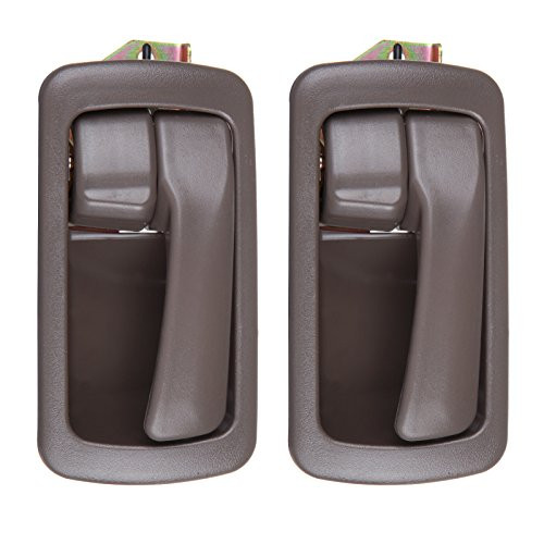 FEIPARTS Right Side Interior Door Handles Brown Replacement for 1992-1996 for Toyota Camry-2pcs-