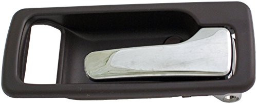 Dorman 92450 Front Passenger Side Interior Door Handle for Select Honda Models Brown and Chrome