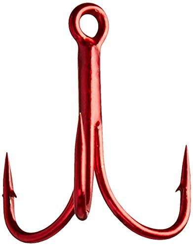 Gamakatsu Trout Treble Hook-4 Per Pack -Red 14-