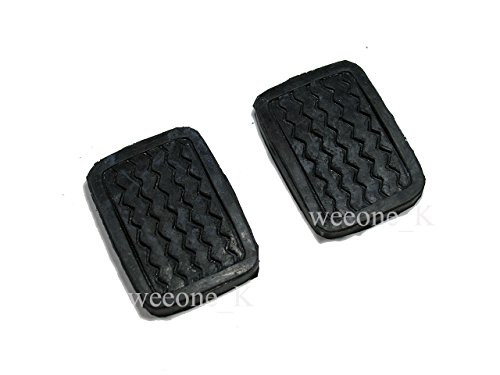 1 Pair Rubber Pedal Pad for Brake and Clutch For Datsun 620 1972 1973 1974 1975 1976 1977 1978 1979