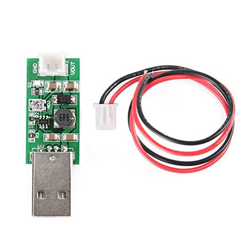 Keenso Cocosity Boost Converter Module USB DC 5V to 6V 9V 12V 15V 7W Mini Adjustable Output Voltage Step-up Board DC-DC