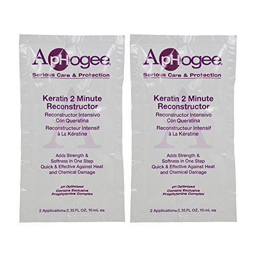ApHogee Keratin 2 Minute Reconstructor 0.35oz -2 Applications- inchPack of 2 inch